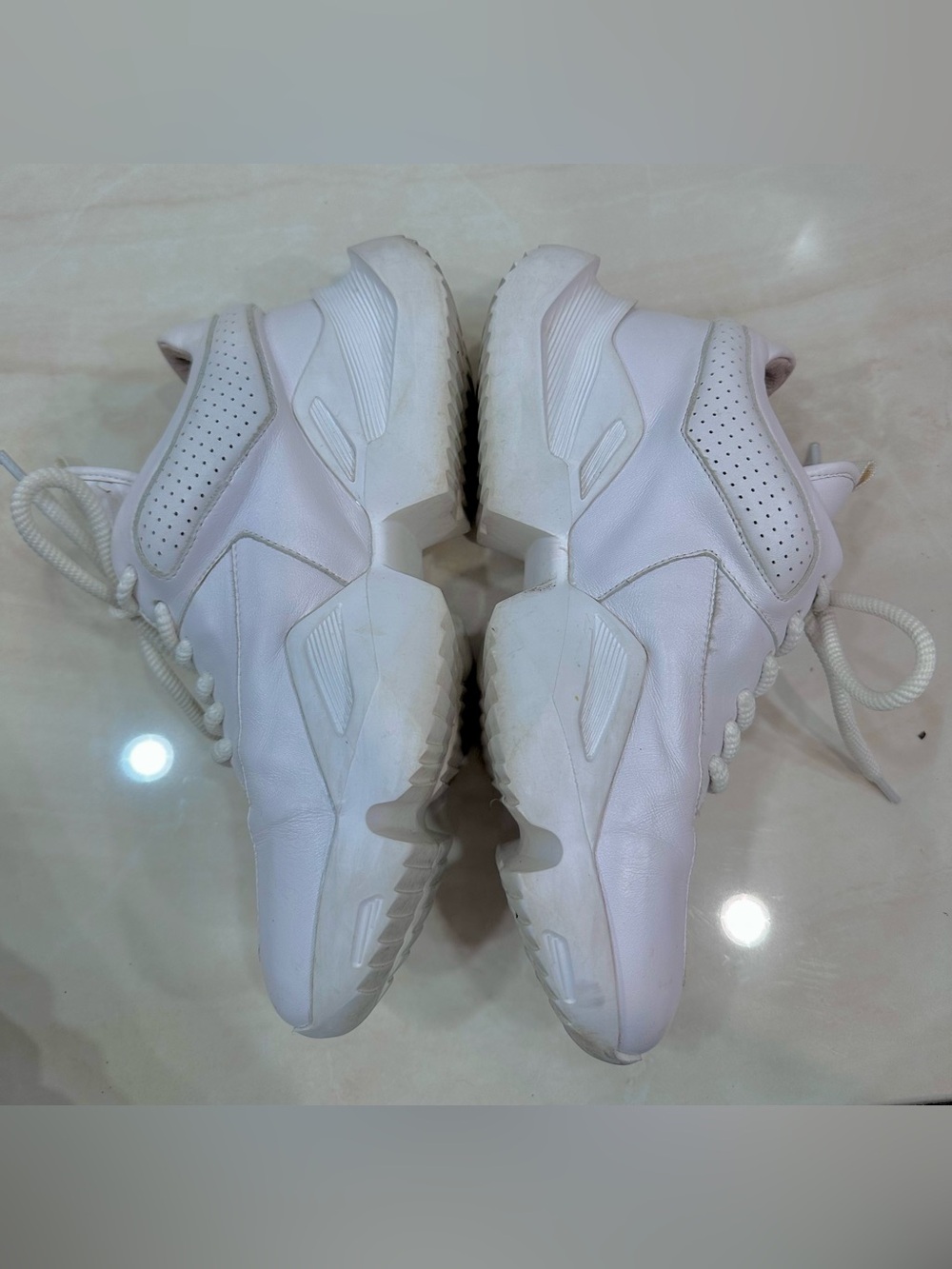 Alias Mae AU10-2 Women’s White Chunky Lace-Up Sneakers EU Size 39/8
